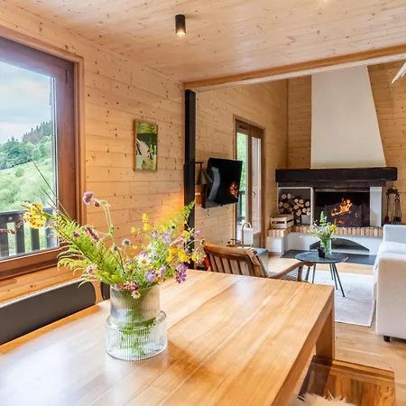 Moderne Avec Cheminee Et Animaux Bienvenus Proche De Gerardmer - Fr-1-589-778 *